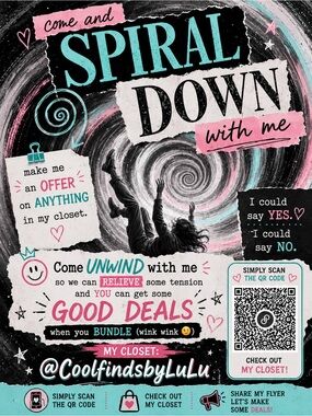 🌀 SPIRAL DOWN WITH ME! 🌀 MAKE ME SOME OFFERS!!!